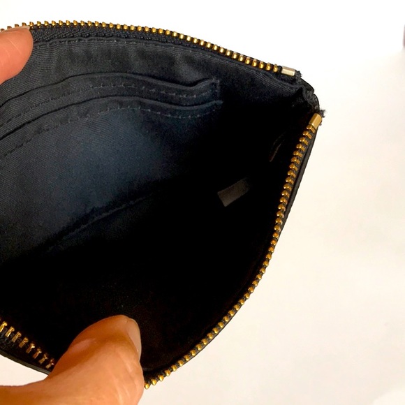 Coach corner zip leather wristlet - Picture 7 of 8